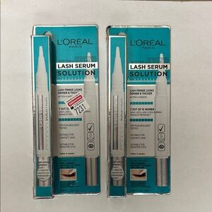 2 X L'Oreal Paris Lash Serum Solution-NEW